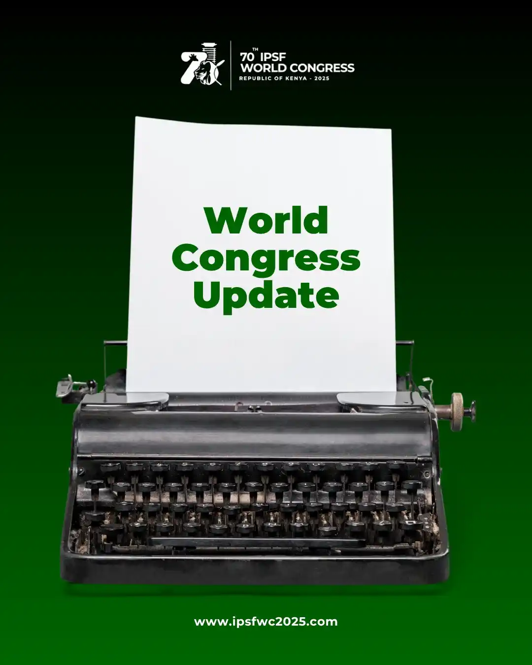 Image from 70th IPSF World Congress 2025 π°πͺ: ππππ
ππ¨π«π₯π ππ¨π§π π«ππ¬π¬ ππ©ππππ With just weeks to ...
