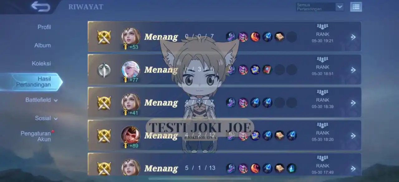 Testi joki JoE post