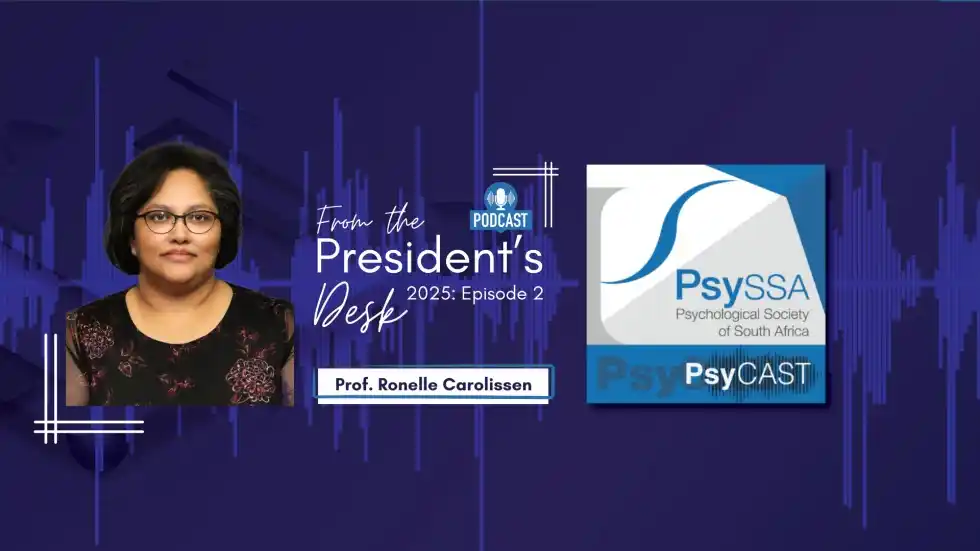 Image from PsySSA: 🎙️ *PsyCast: From the President’s Desk – Episode 2 is live!* We’re h...