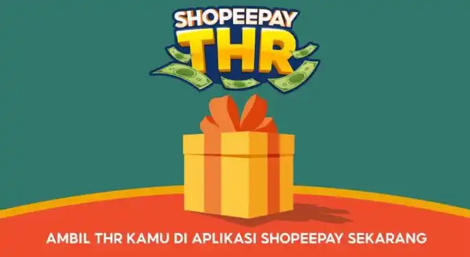 Image from DANA KAGET DAGET SHOPEEPAY THR SALDO GRATIS: *SHOPEEPAY THR KLAIM SEKARANG‼️* BUAT 80 ORANG TERCEPAT AJA KLIK SEM...