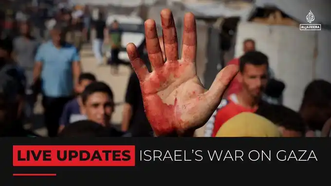 Image from Al Jazeera English : UNICEF says Israel is carrying out a “war on children” in Gaza as warp...