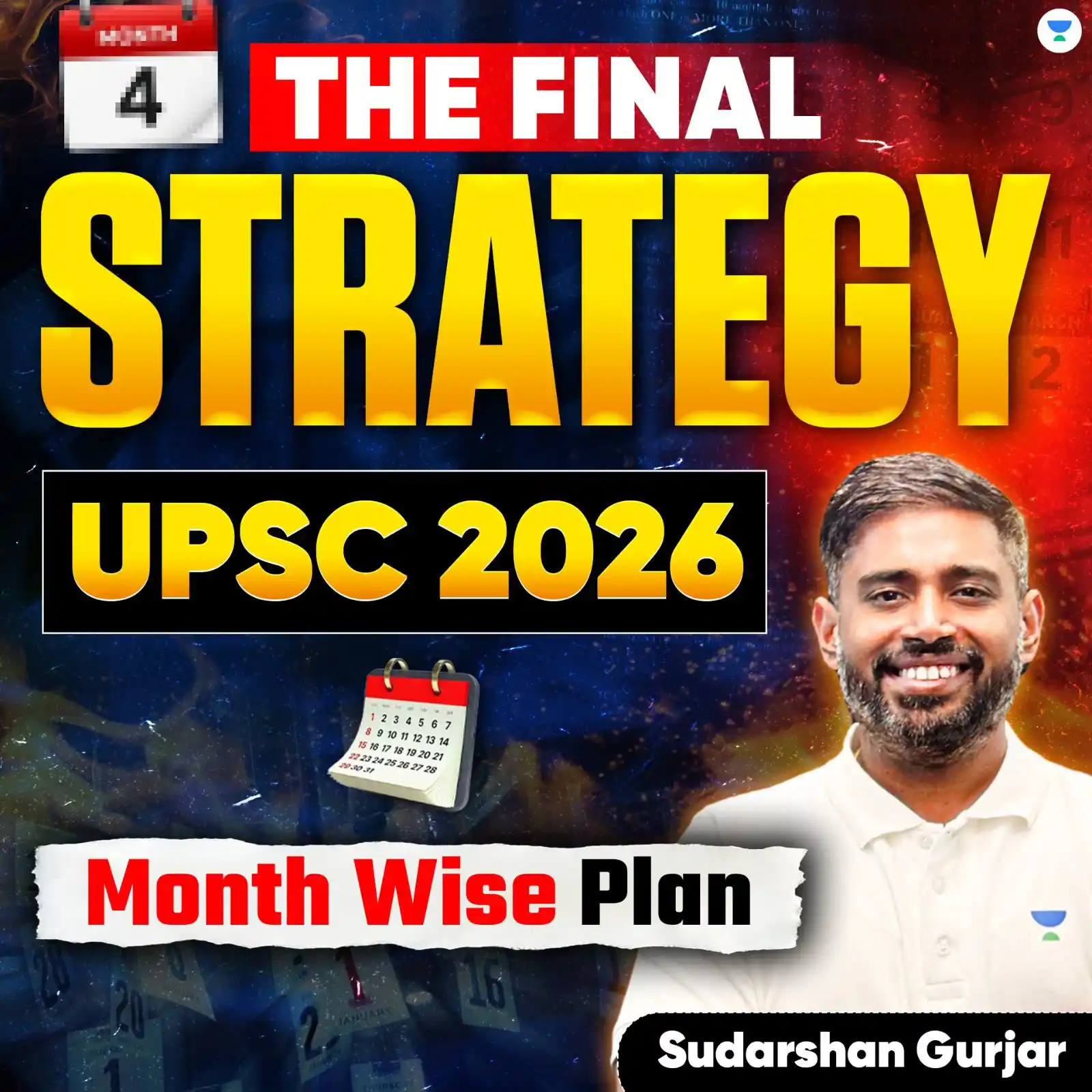 Image from Sudarshan Gurjar Geography Official | Unacademy : UPSC 2026 Strategy After Prelims Month-Wise Plan, Booklist, Syllabus &...
