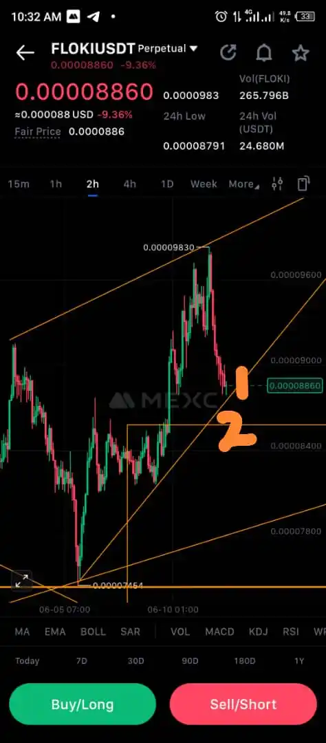 Image from mgraceLeGIT Hub: We're waiting for FLOKI, we would have entered market, but let me see ...