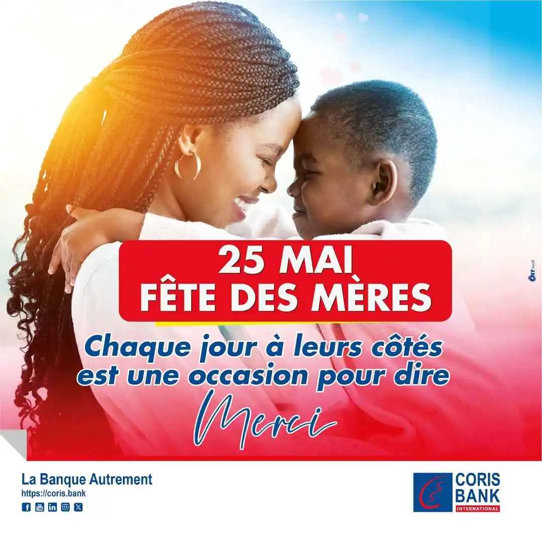 Image from Coris Bank International Togo: 25 mai : Fête des mères. Chaque jour à leurs côtés est une occasion po...