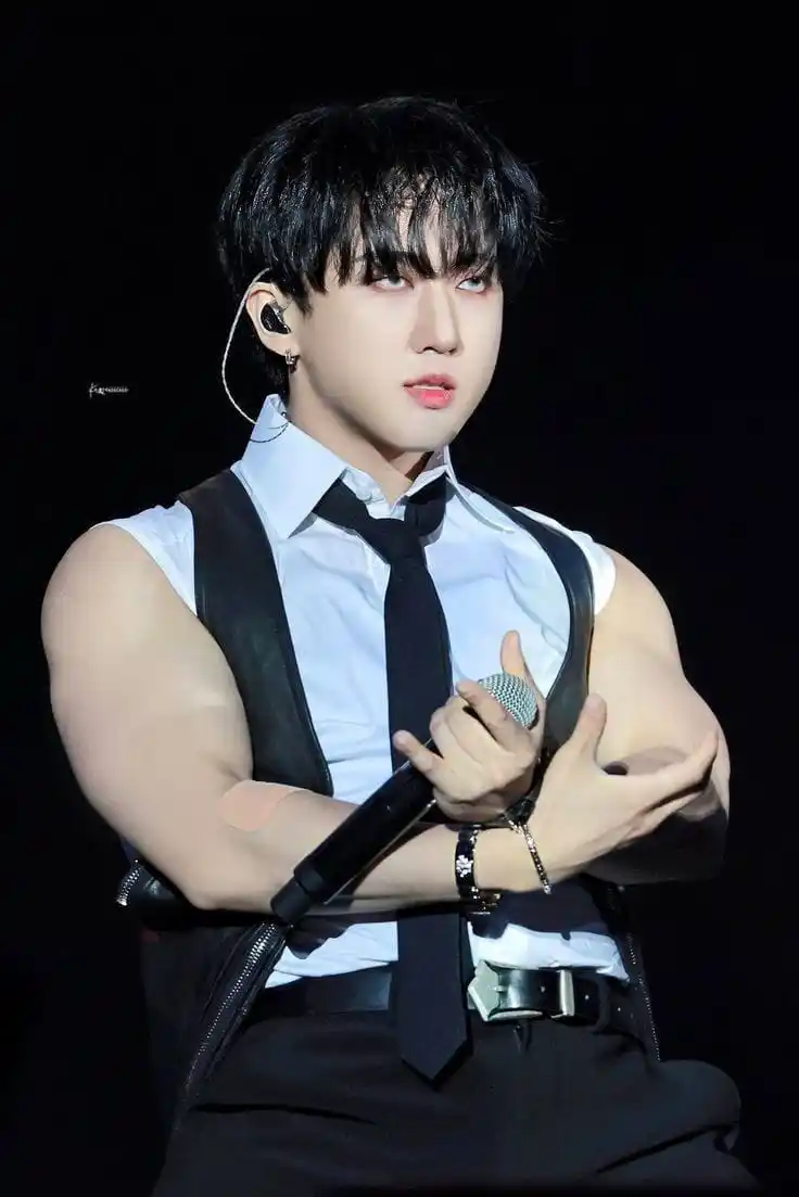 Image from 𝗦𝗧𝗥𝗔𝗬 𝗞𝗜𝗗𝗦 𝗢𝗙𝗙𝗜𝗖𝗜𝗔𝗟  ୧🤍୨: *¿ Aceptarías ir de vacaciones a solas con Changbin ?*  Si. 💧        ...