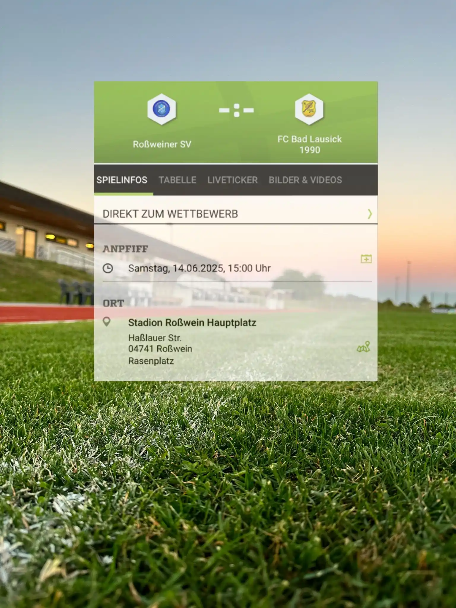 Image from Roßweiner SV : ⚽️ ☀️ Auf zum letzten Saisonspiel der laufenden Spielzeit, im heimisch...