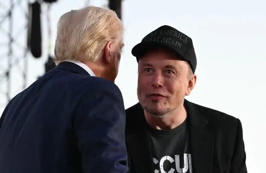 Image from exxpress.at: *Aus der Traum: Warum Elon Musk und Donald Trump sich zerstritten habe...