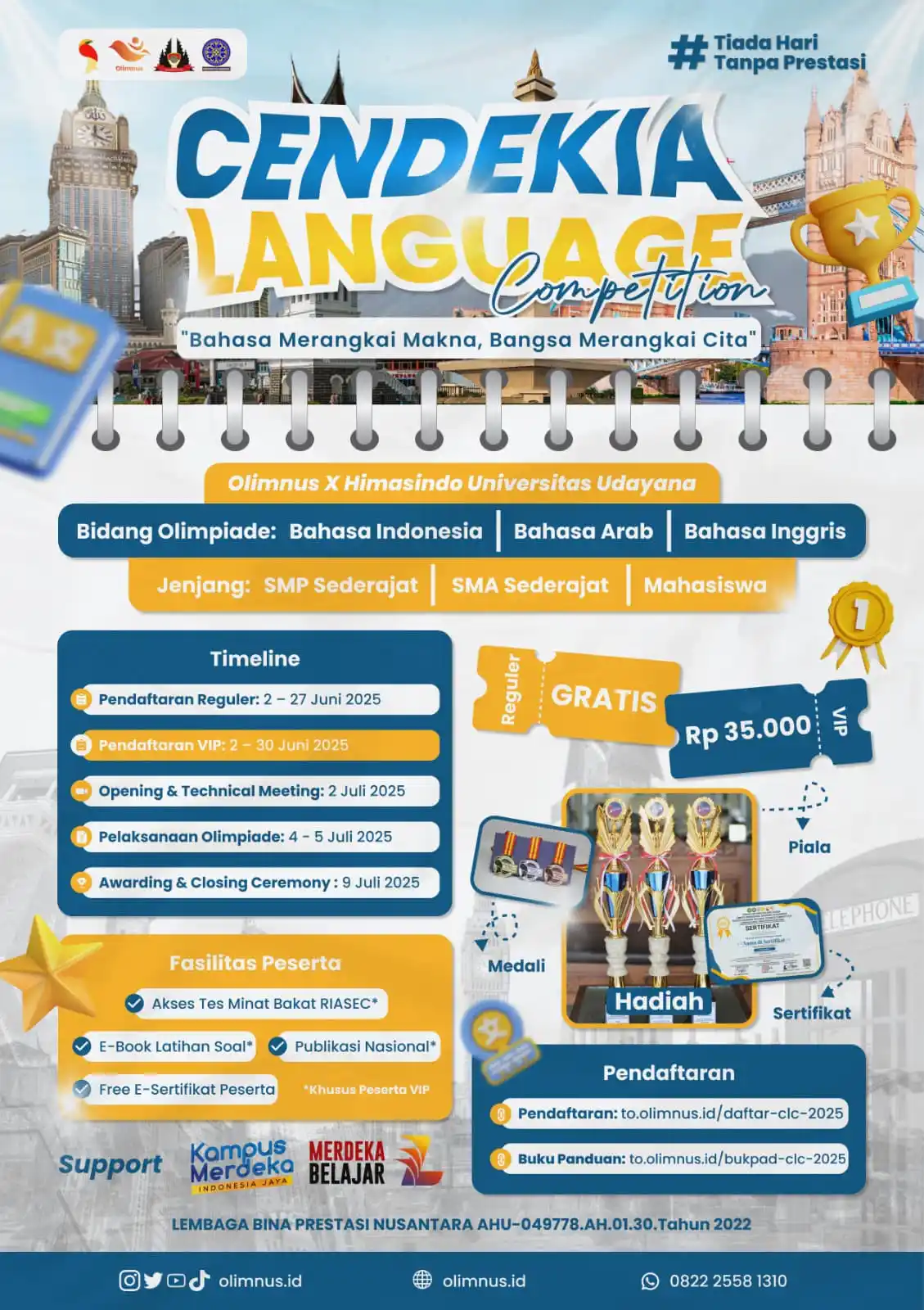 Image from Informasi Dan Nasehat: *“Bahasa Merangkai Makna, Bangsa Merangkai Cita”🔊* Inilah saatnya pa...