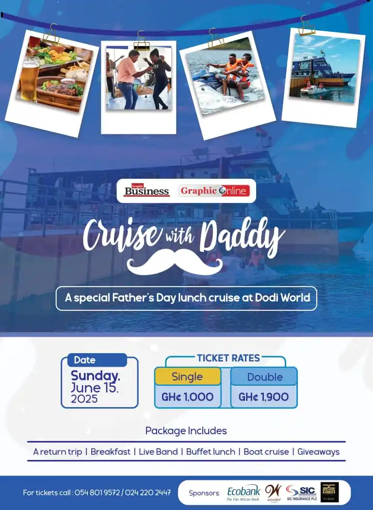 Image from Graphic Online / Daily Graphic News: Celebrate Dad in style! Join us for a Father’s Day Lunch Cruise at Dod...