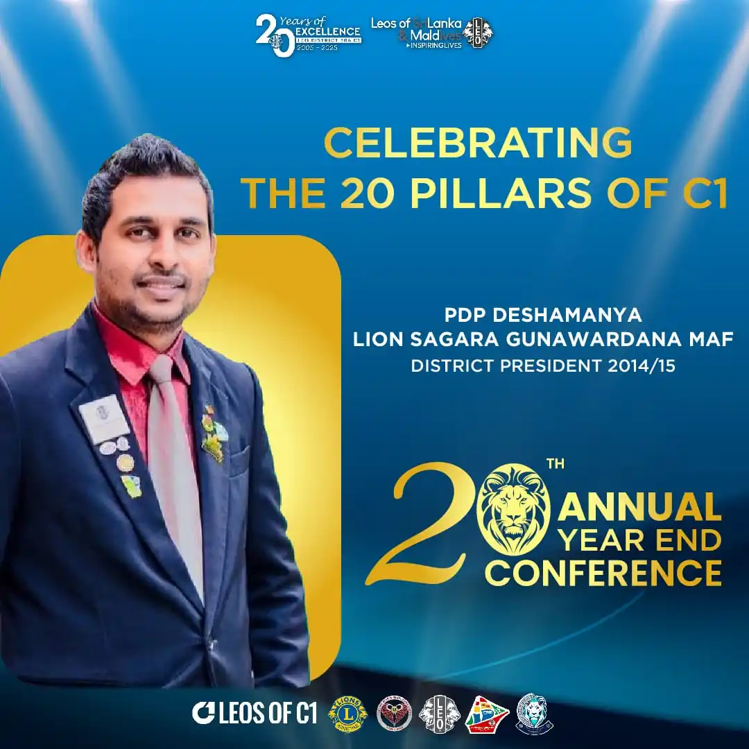 Image from Leo Club Of Kolonnawa: _*Celebrating Those Who Led for a Change*_ _Presenting you the 20 Pil...