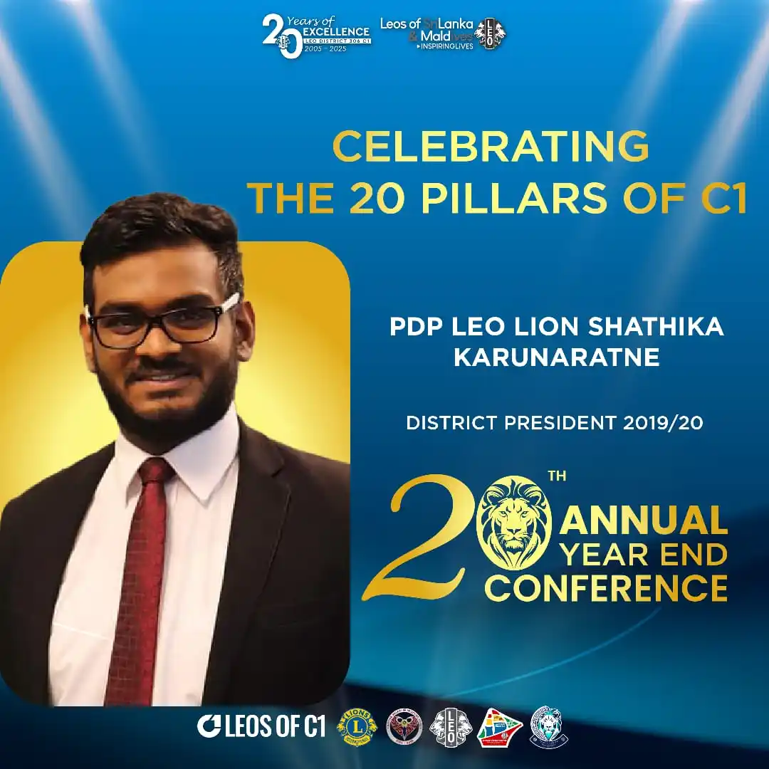 Image from Leo Club Of Kolonnawa: _*Celebrating Those Who Led for a Change*_ _Presenting you the 20 Pil...
