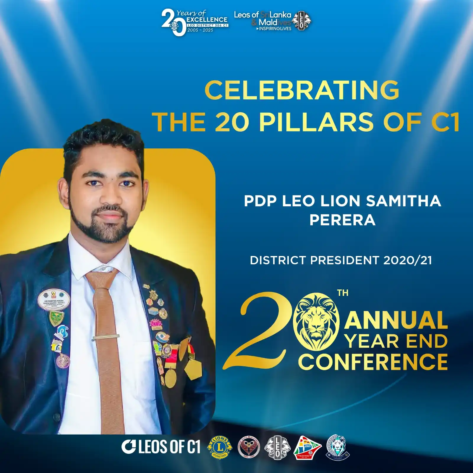 Image from Leo Club Of Kolonnawa: _*Celebrating Those Who Led for a Change*_ _Presenting you the 20 Pil...