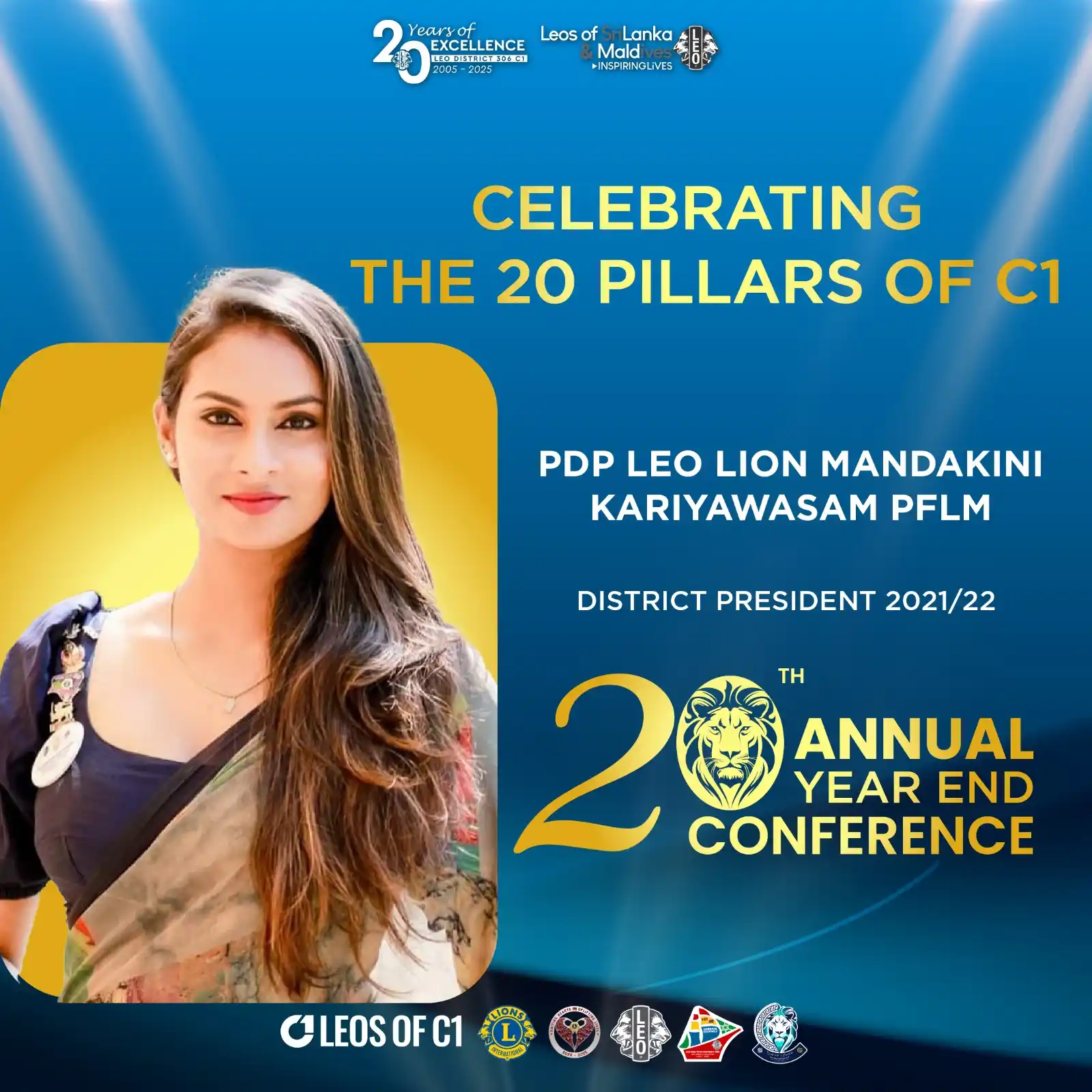 Image from Leo Club Of Kolonnawa: _*Celebrating Those Who Led for a Change*_ _Presenting you the 20 Pil...