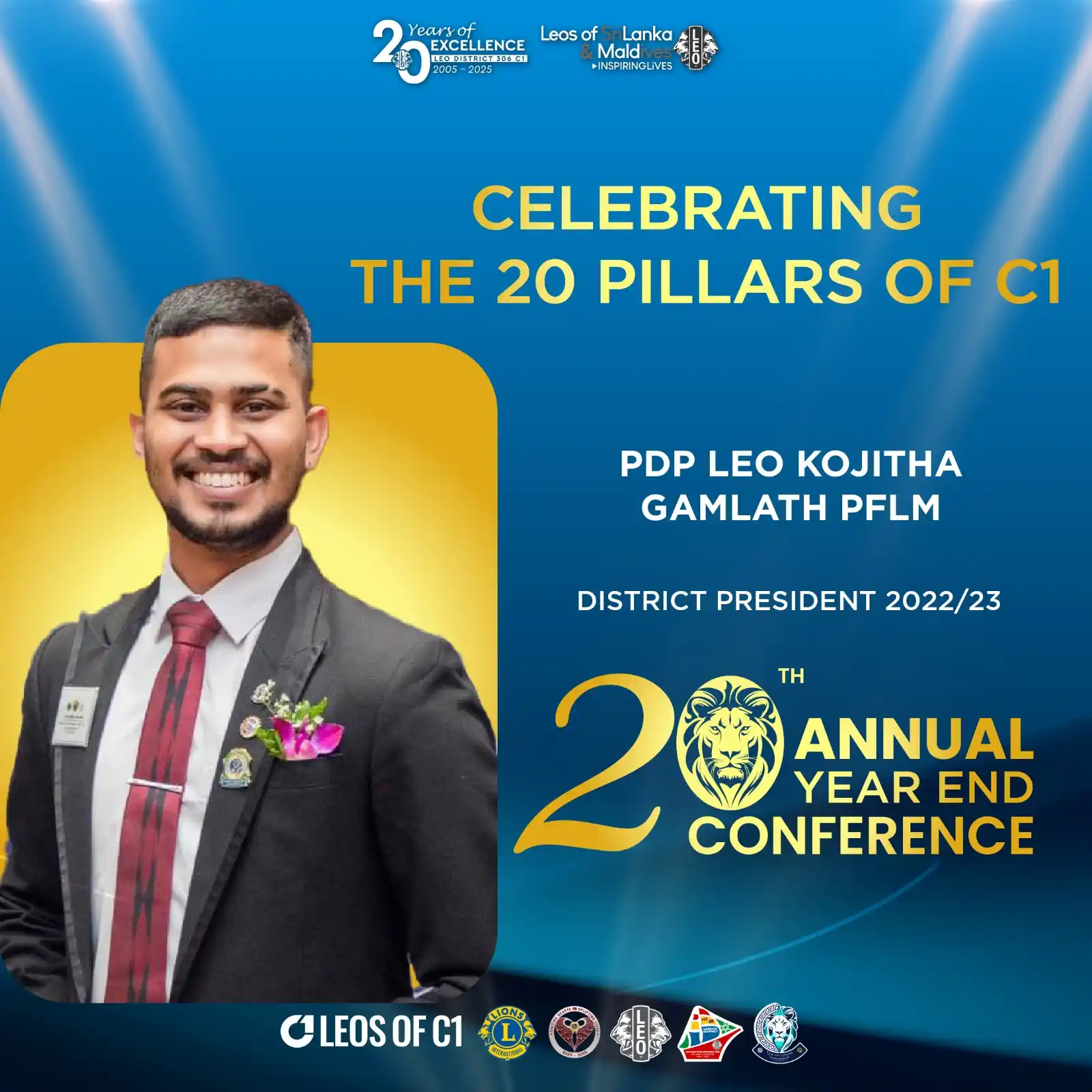 Image from Leo Club Of Kolonnawa: _*Celebrating Those Who Led for a Change*_ _Presenting you the 20 Pil...