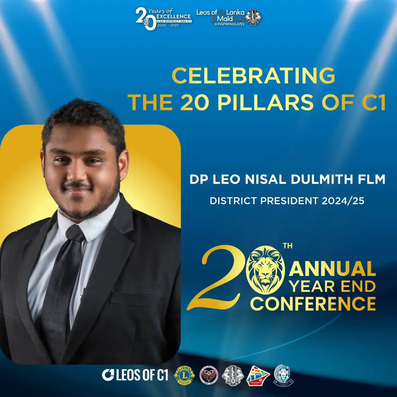 Image from Leo Club Of Kolonnawa: _*Celebrating Those Who Led for a Change*_ _Presenting you the 20 Pil...
