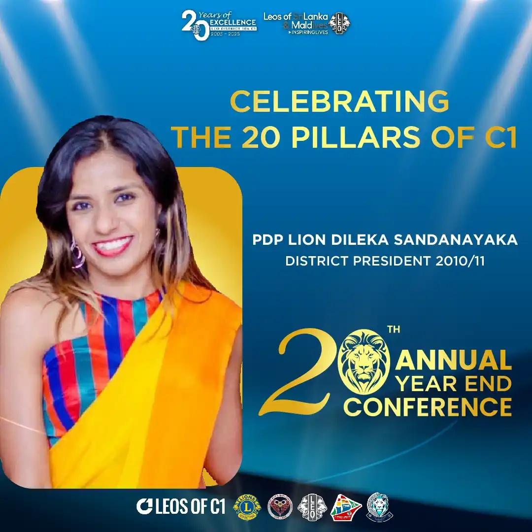 Image from Leo Club Of Kolonnawa: _*Celebrating Those Who Led for a Change*_ _Presenting you the 20 Pil...
