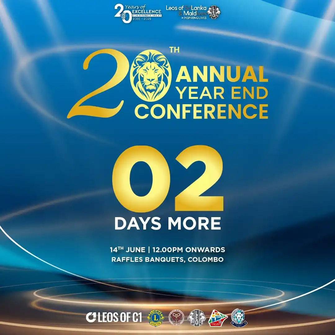 Image from Leo Club Of Kolonnawa: _*Celebrating Those Who Led for a Change*_ With just two days left, w...