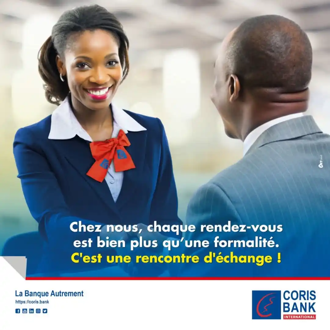 Image from Coris Bank International Togo: Chez nous, les rendez-vous s'enchainent, mais ne se ressemblent jamais...