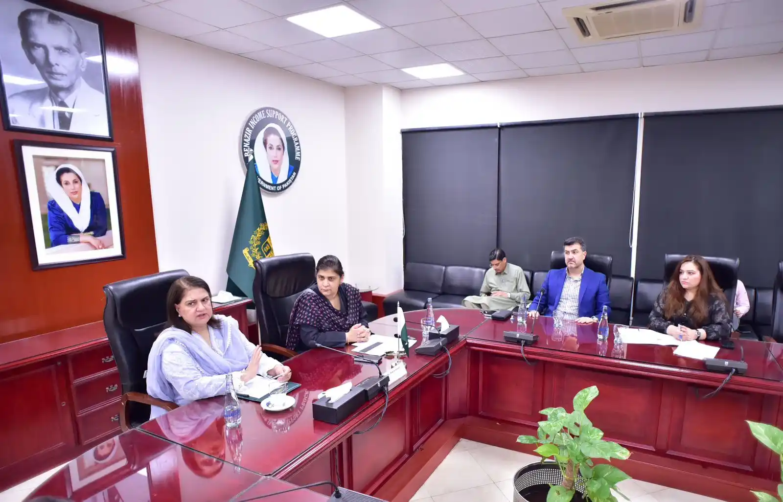 Image from Benazir Income Support Programme✅: چیئرپرسن بی آئی ایس پی سینیٹر روبینہ خالد نے بی آئی ایس پی سکل ڈویلپمن...