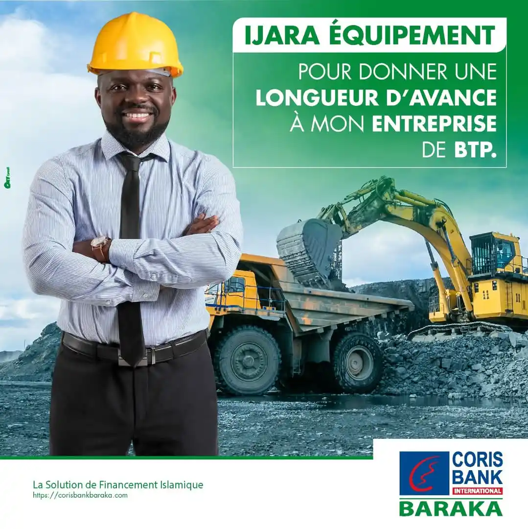 Image from Coris Bank International Togo: Dans le domaine du BTP avoir des équipements qui tombent fréquemment e...
