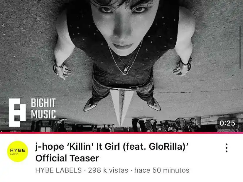 Image from INFO BTS México 🇲🇽 : ¡¡El teaser de “Killin” it girl ya se encuentra disponible!! 💜 Link:...