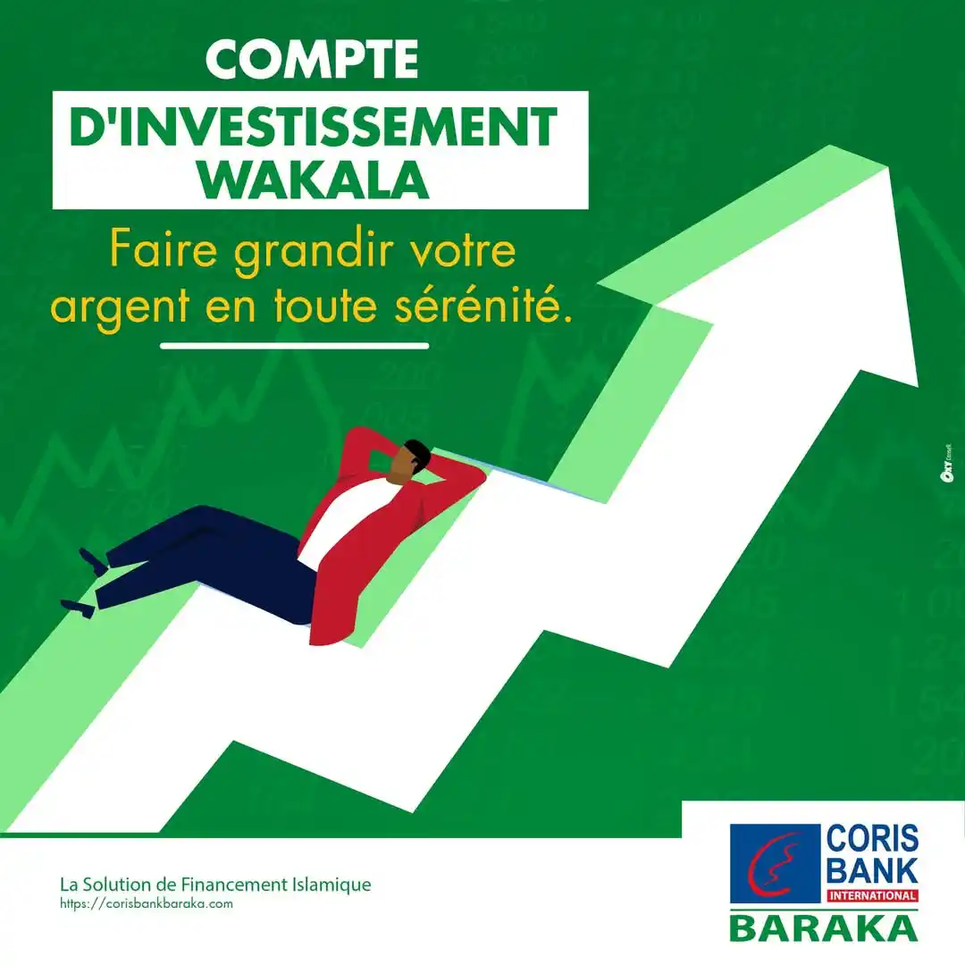 Image from Coris Bank International Togo: Faire fructifier sereinement vos fonds avec le compte d'investissement...