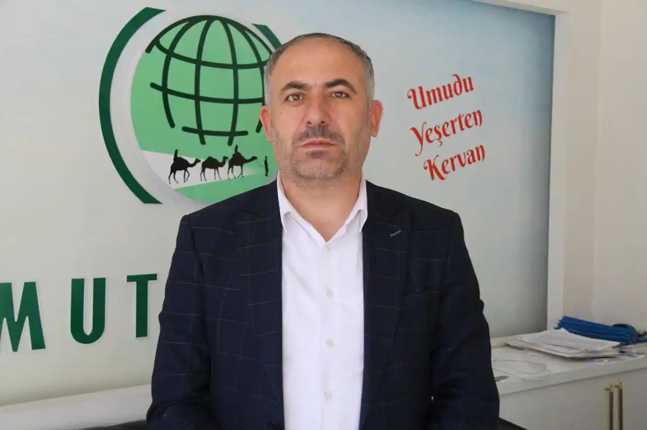Image from Umut Kervanı Vakfı: Gazze’ye destek için düzenlenecek olan "Küresel Gazze Yürüyüşü"ne katı...