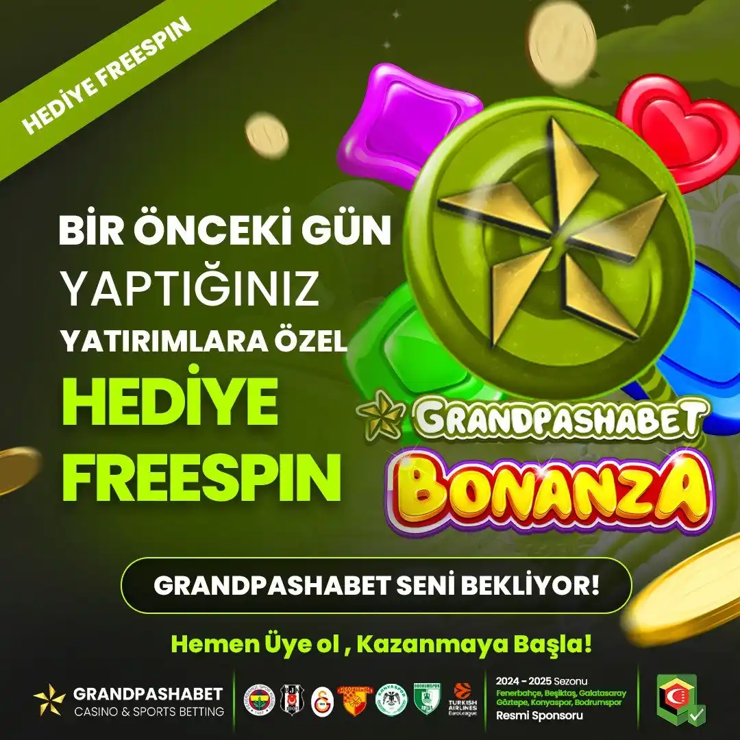 Image from GrandPasha Resmi: *🍭 GÜNLÜK YATIRIMLARINIZA FREESPIN EKLENİYOR.!* ✨PRAGMATIC FREE SPİN...