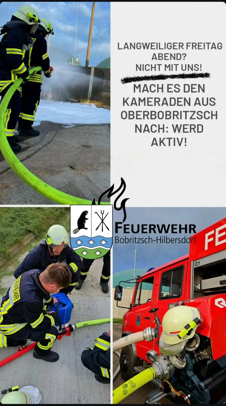 Feuerwehr Bobritzsch-Hilbersdorf post