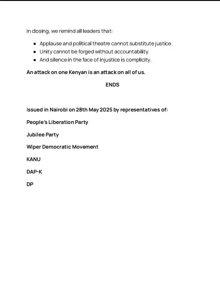 Martha Karua, SC post