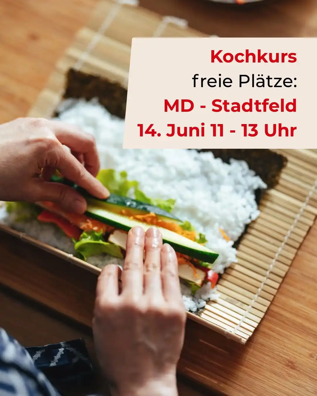 Image from Sushifreunde Magdeburg: In diesem Kurs erfahrt ihr direkt von unseren *Sushi Meistern* alles r...