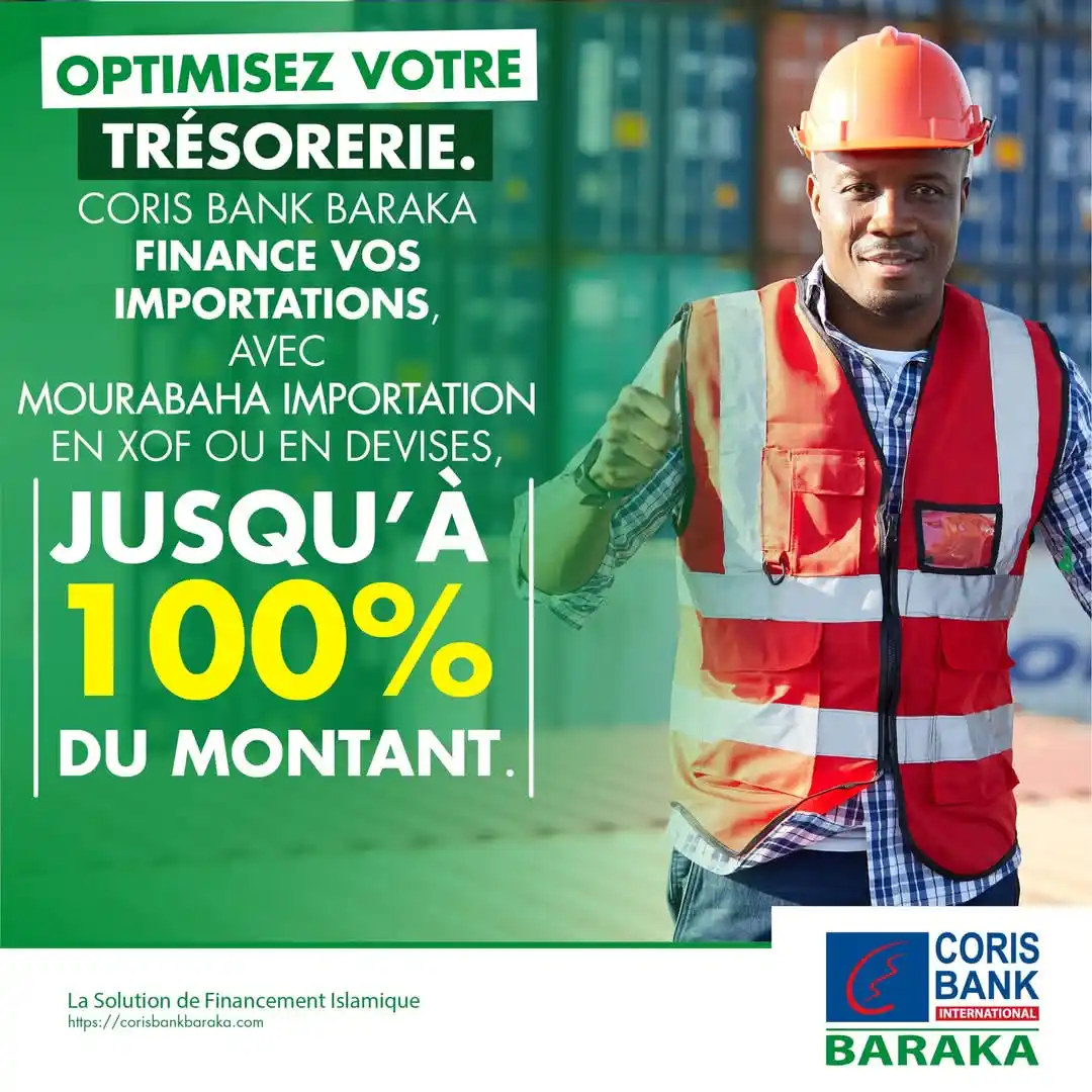 Image from Coris Bank International Togo: La Mourabaha importation de Coris Bank Baraka vous offre une solution ...