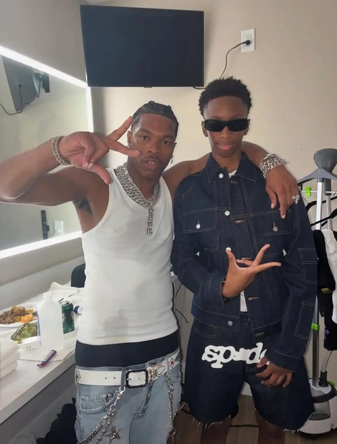 Image from MUSIC🎧 WORLD🌏: Lil Baby & Young Thug’s son backstage in Atlanta...