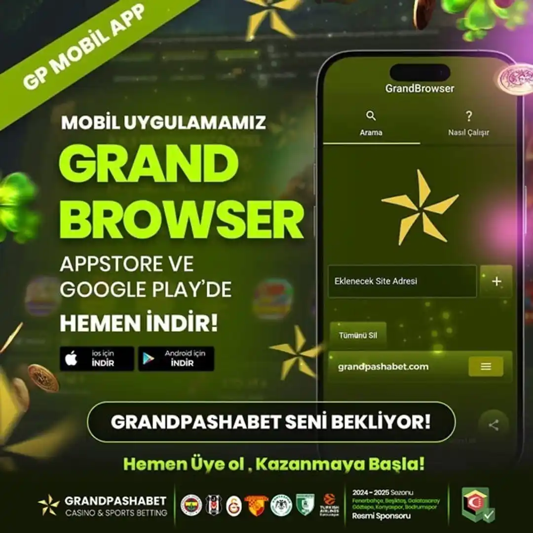 Image from GrandPasha Resmi: *❗Mobil Uygulamamız "GRAND BROWSER" Google Play ve App Store'da!❗* �...