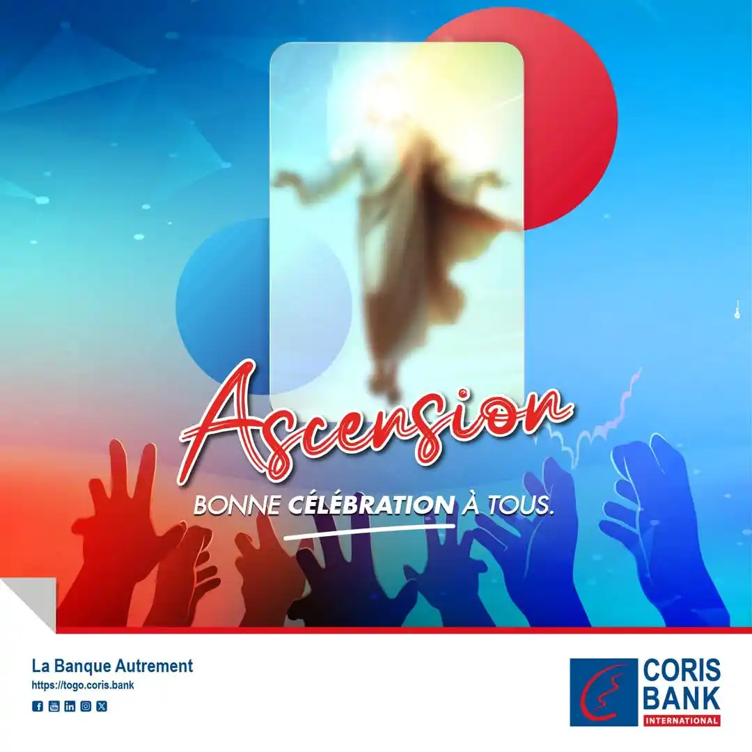 Image from Coris Bank International Togo: Nous souhaitons une bonne fête de l'Ascension à toute la communauté ch...