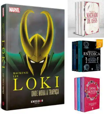 Image from PROMO DE LIVROS MLCD: 🔥 Oferta Amazon 📚 Loki: Onde Mora a Trapaça - Capa dura 💸 R$ 28,00...