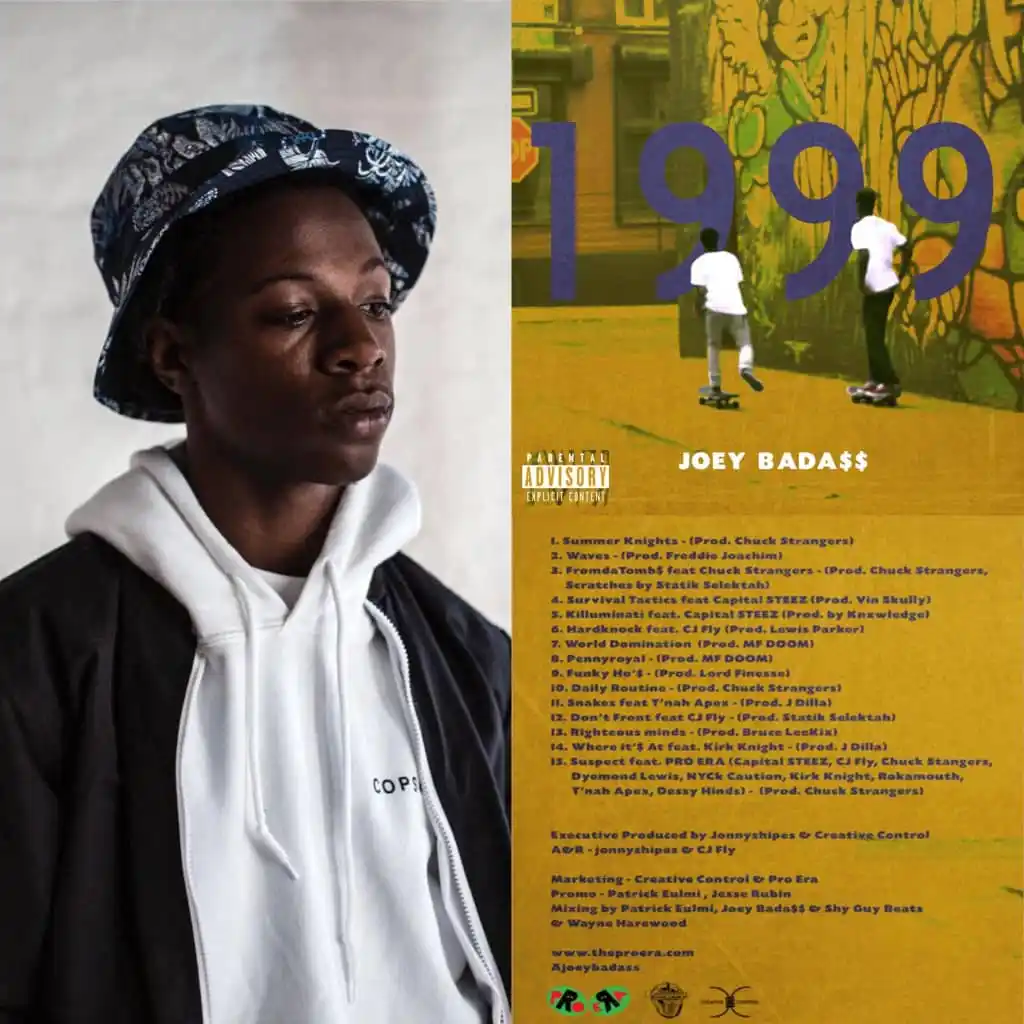 Image from MUSIC🎧 WORLD🌏: On this day in 2012, Joey Bada$$ released his debut mixtape "1999"...