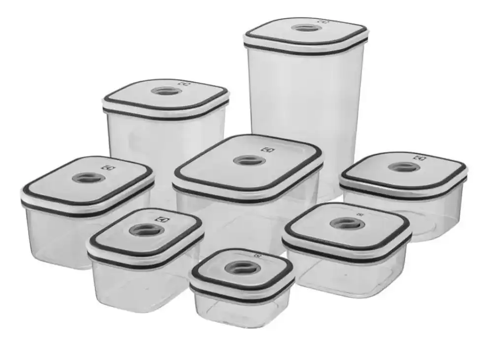Image from DONA ONÇA PROMOÇÕES 🐆: 🚨 OS QUERIDINHOS DA INTERNET 📢 Kit Potes Plásticos Transparente com ...