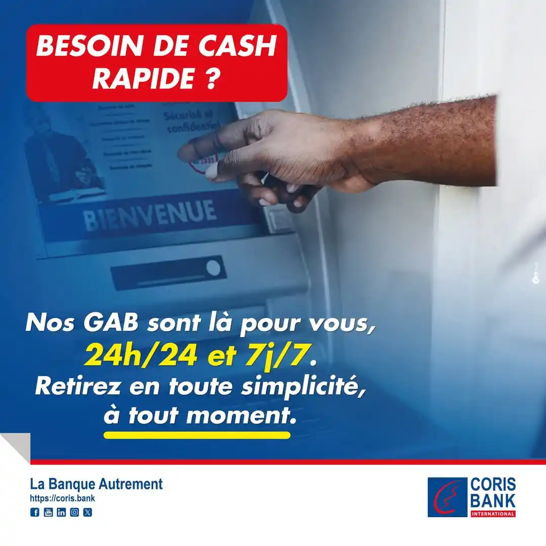 Image from Coris Bank International Togo: Plus besoin de stresser à la fin du mois ou en cas d’imprévu ! Avec le...
