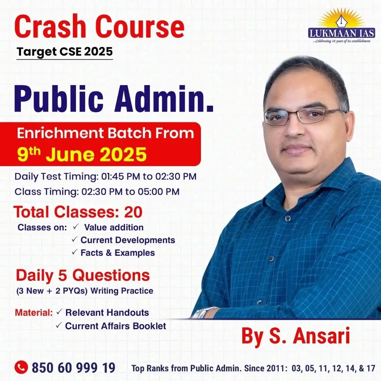 Image from Lukmaan IAS: 📘 Public Administration Crash Course | CSE 2025 Strengthen your prep...