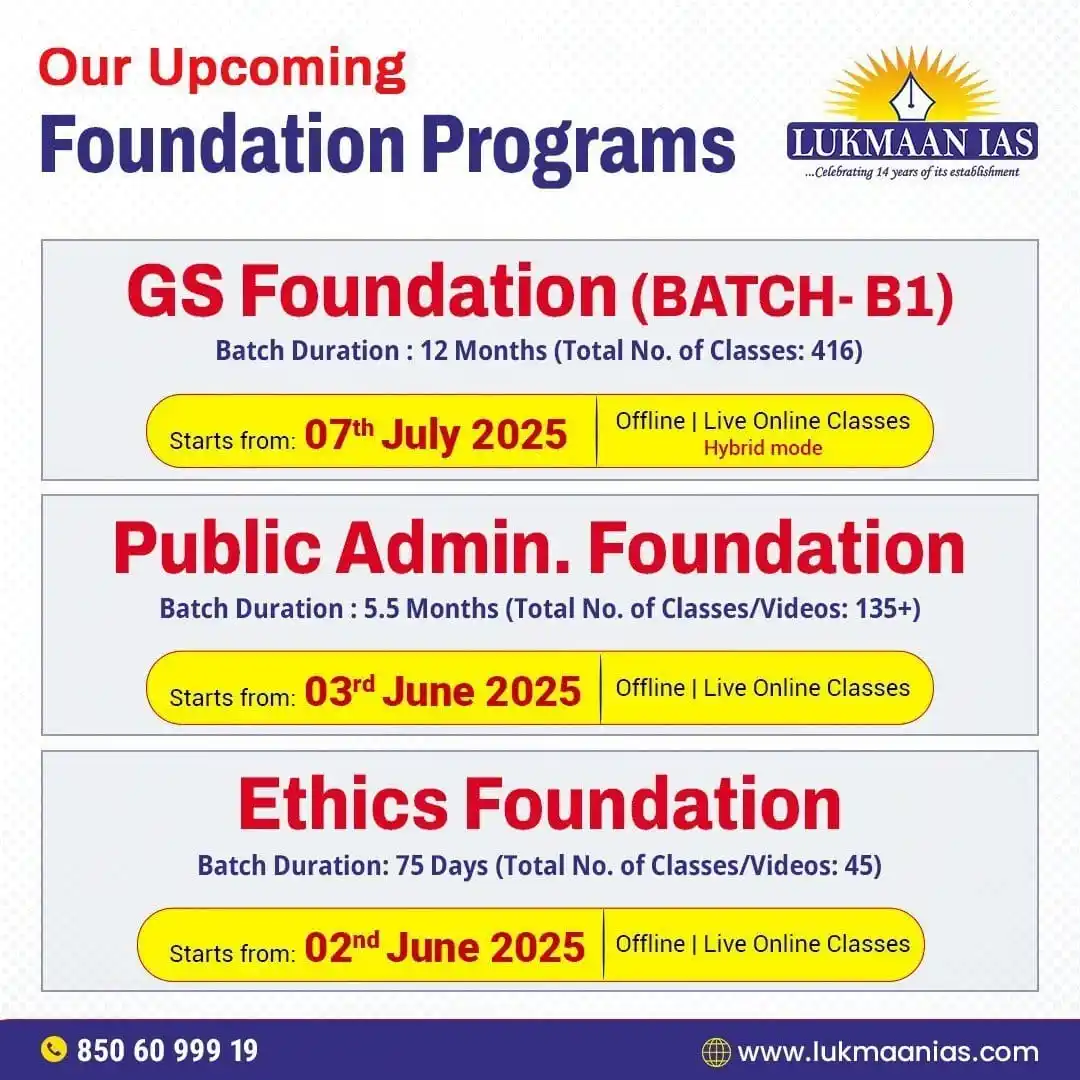 Image from Lukmaan IAS: 🚀 Ready to start your UPSC journey the right way? Join Lukmaan IAS' ...