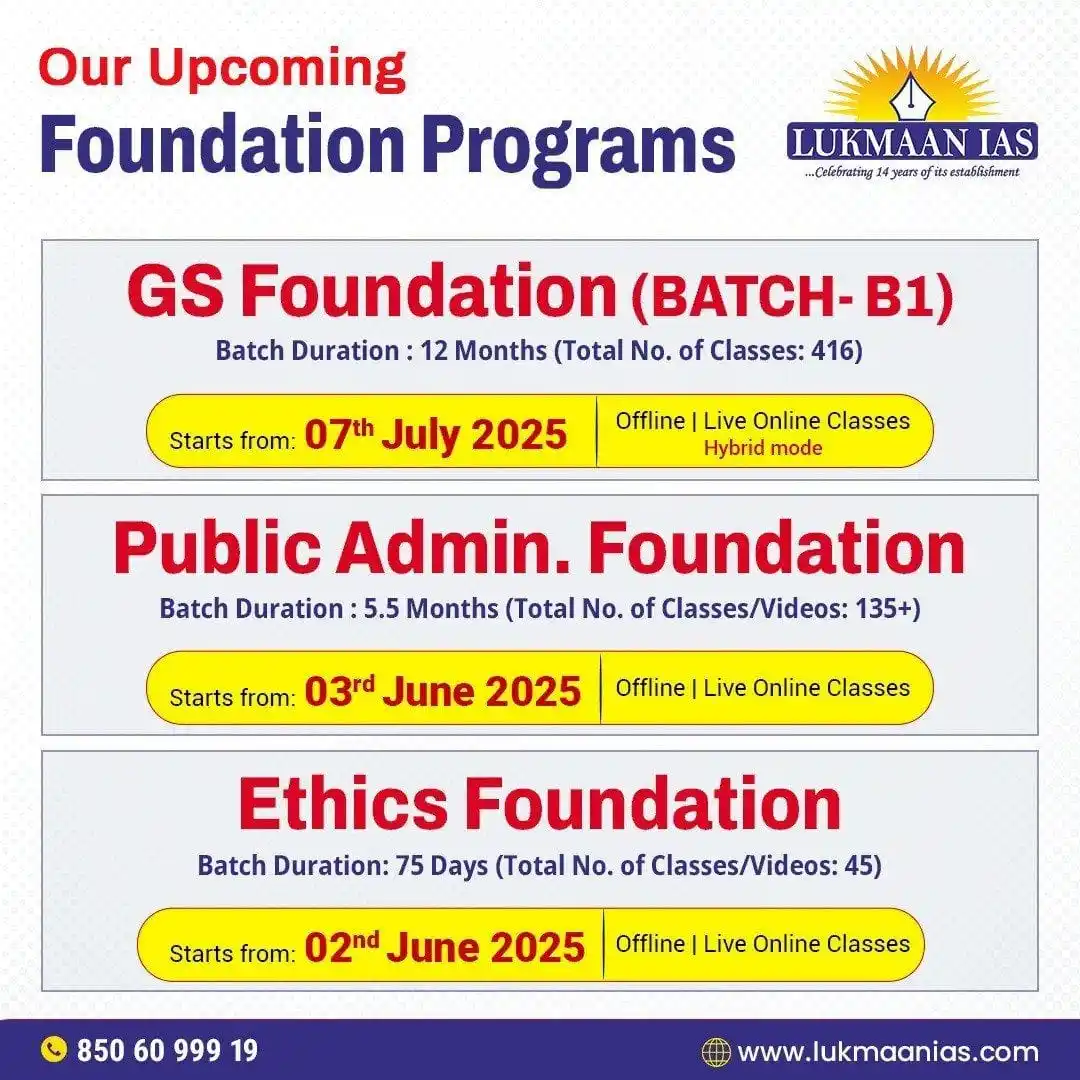 Image from Lukmaan IAS: 🚀 Ready to start your UPSC journey the right way? Join Lukmaan IAS' ...