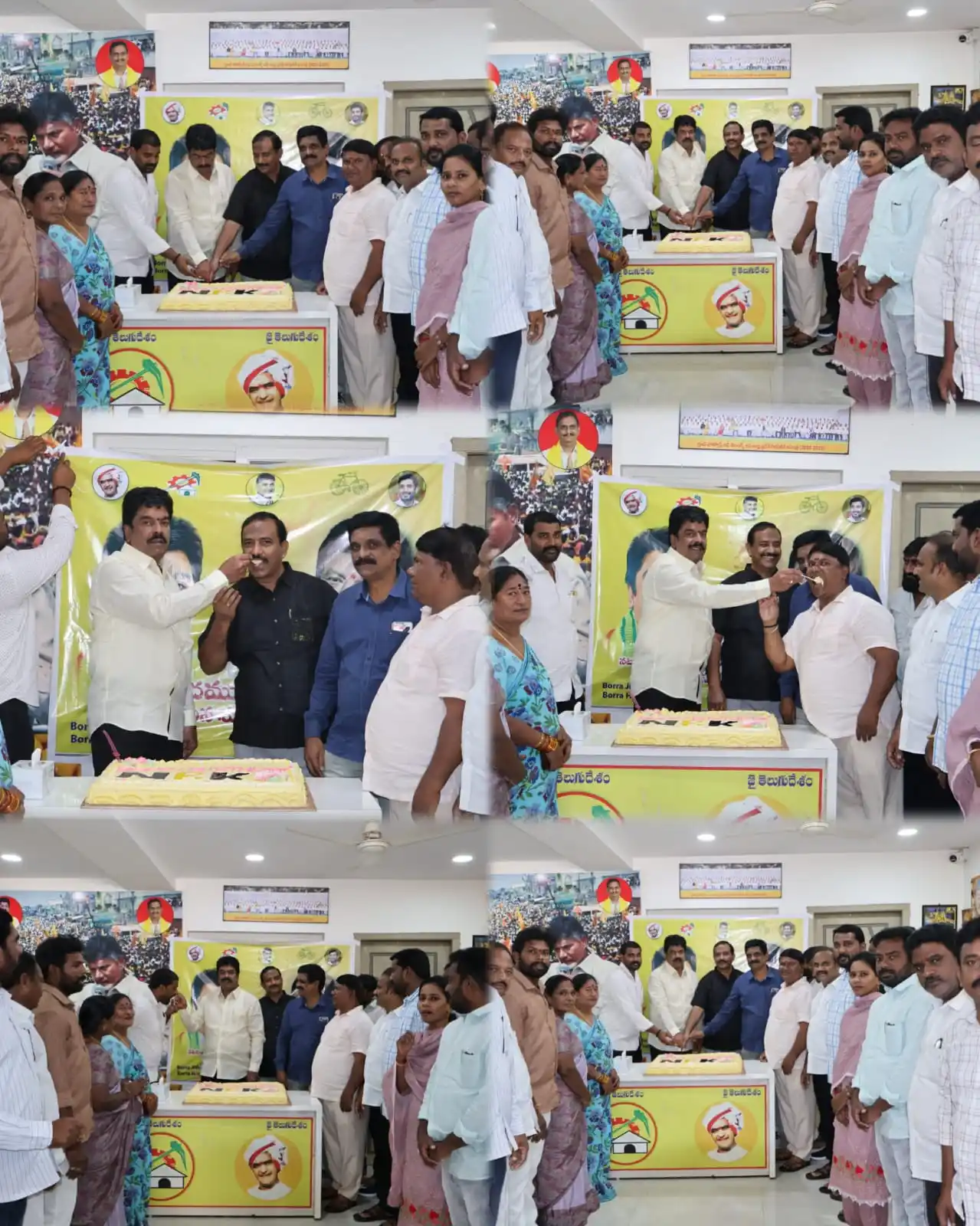 Image from Bonda Uma | TDP: *సింగ్ నగర్ లోని సెంట్రల్ నియోజకవర్గ తెలుగుదేశం పార్టీ కార్యాలయం నందు ...