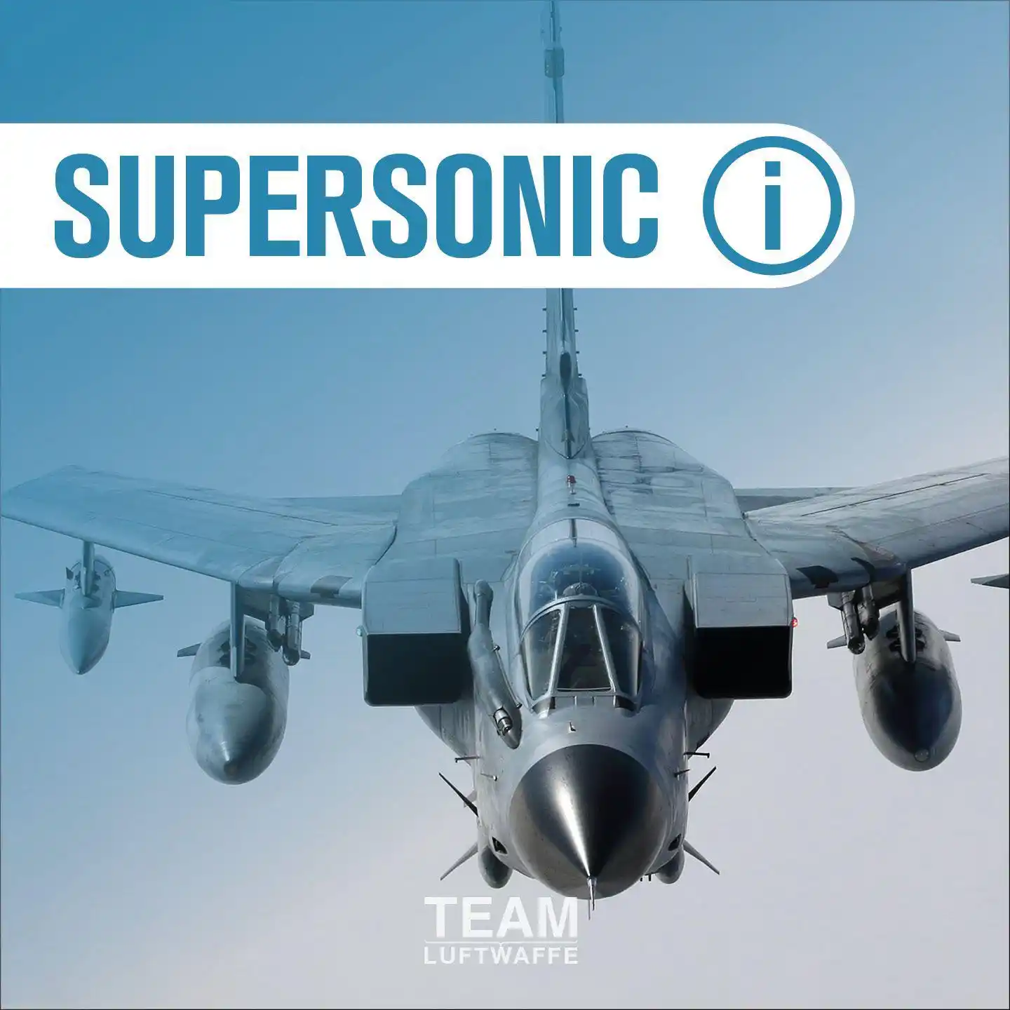 Image from Team Luftwaffe : *SuperSonic über Norddeutschland!*  Einer unserer *Tornados aus Jagel*...
