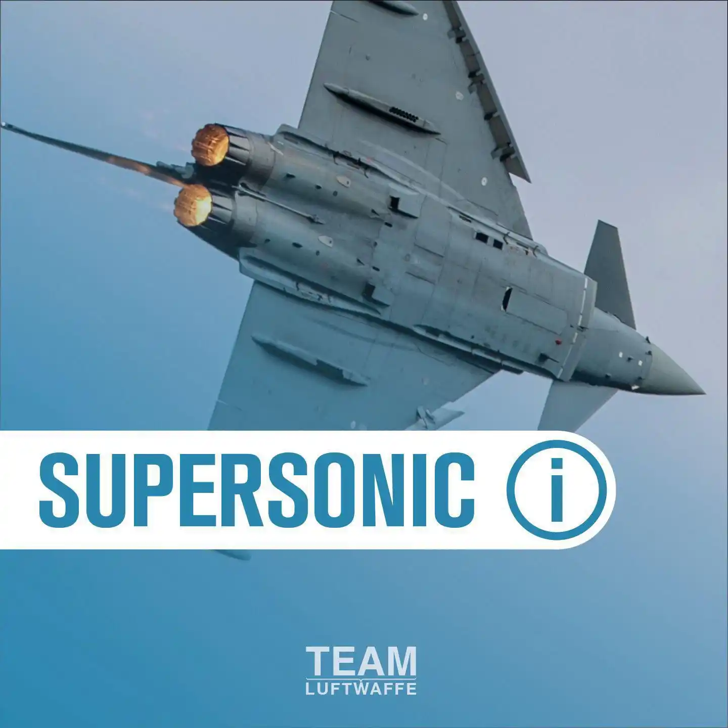 Image from Team Luftwaffe : ✈️ SuperSonic über Ostdeutschland!  Heute sind drei unserer Eurofighte...