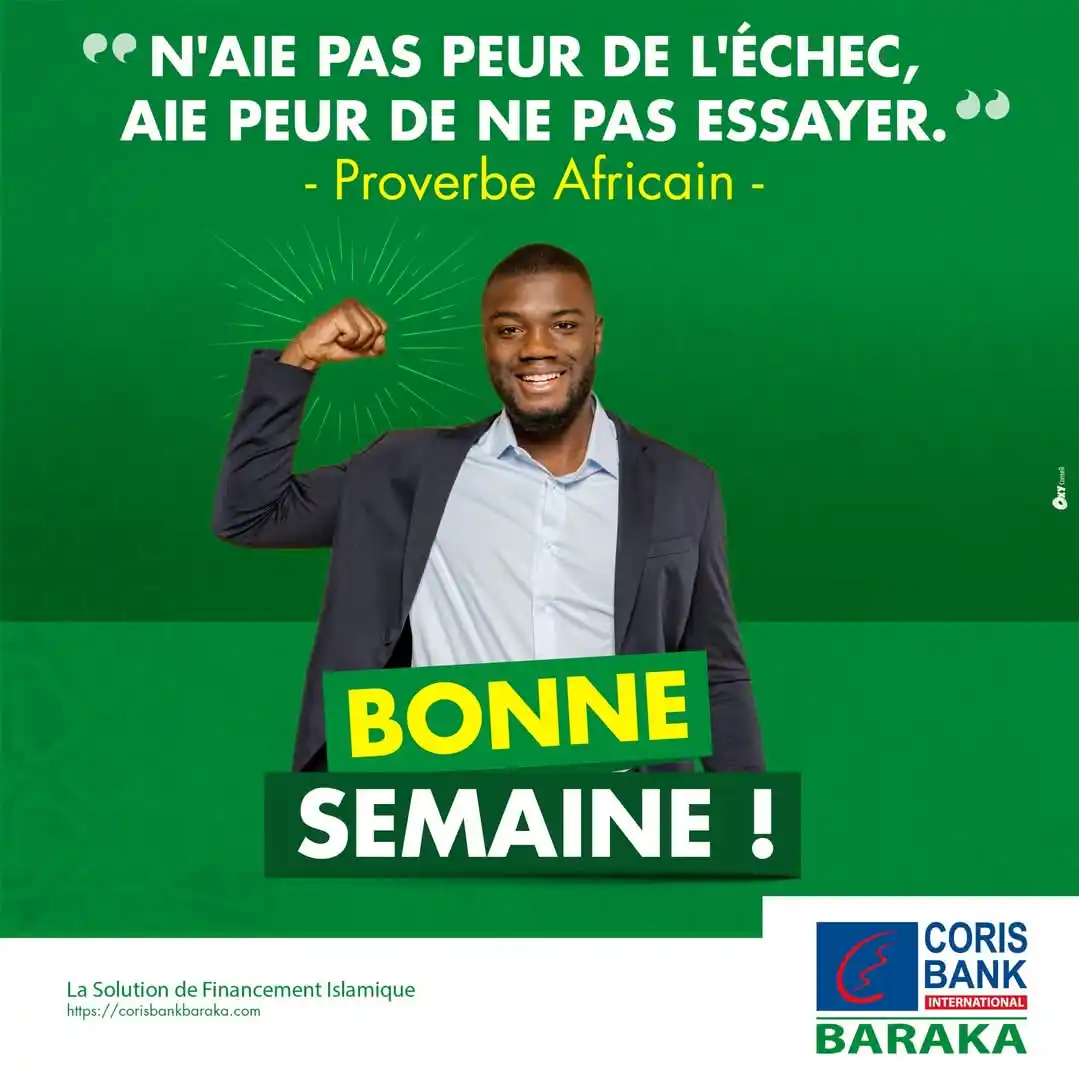 Image from Coris Bank International Togo: Un proverbe africain rempli de sagesse pour booster votre semaine ! O...