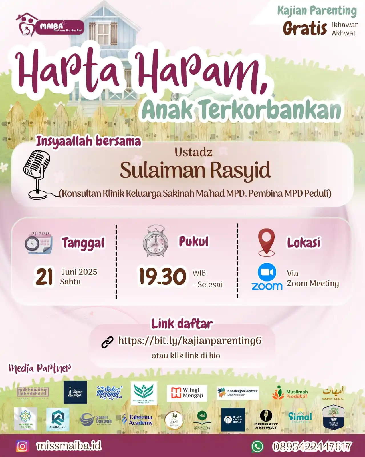 Image from Informasi Dan Nasehat: _Undangan untuk para orang tua_ 📖 Apakah setiap rezeki yang kita baw...