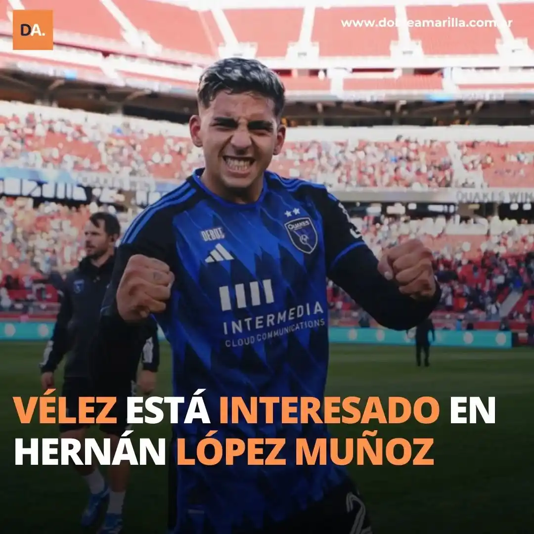Image from EL SHOW DE VÉLEZ💙🤍: VÉLEZ ESTÁ INTERESADO EN HERNÁN LOPEZ MUÑOZ. ✍️🏻 GBS se habría comun...