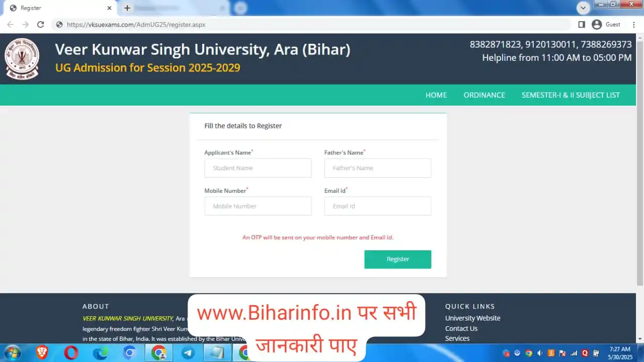 VKSU ARA UG 2024-28 post