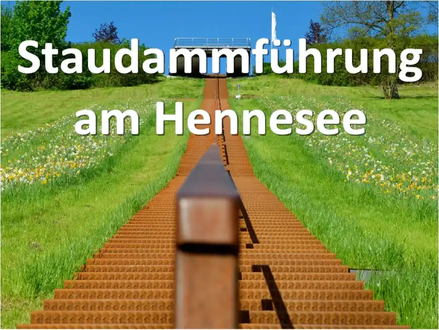 Image from Stadt Meschede: Warum gibt es den Hennesee? Welche Technik steckt dahinter? Antworten ...